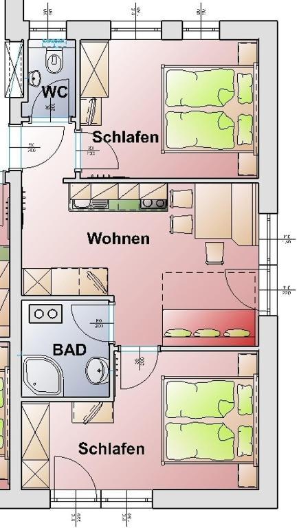Appartements Stockinger Grossarl Rom bilde